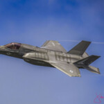 F-35 stealth fighter jet in flight